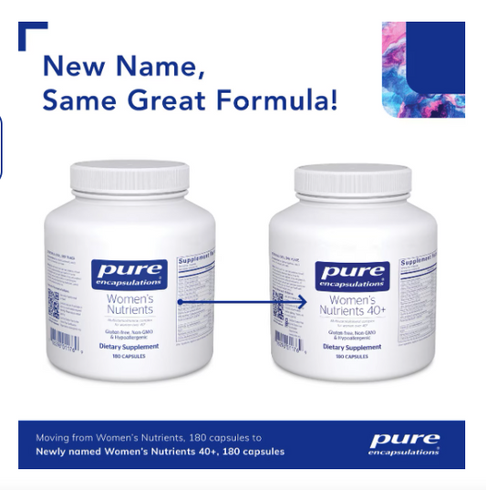 Women’s Nutrients 40+ – Advanced Multivitamin Support for Energy, Hormonal Balance & Healthy Aging
