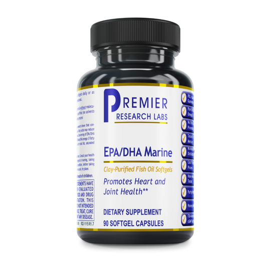 Premier Research Labs | EPA & DHA Marine – Omega-3 Fish Oil for Heart, Brain & Joint Health