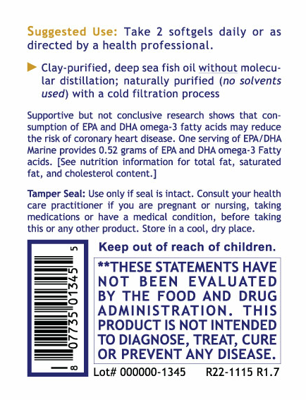 Premier Research Labs | EPA & DHA Marine – Omega-3 Fish Oil for Heart, Brain & Joint Health