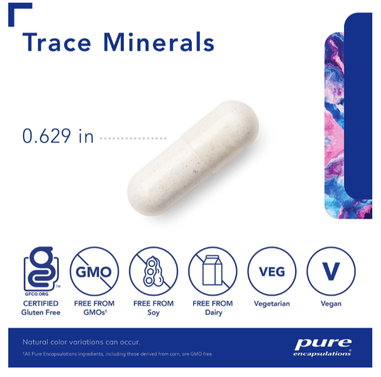 Trace Minerals – Essential Trace Mineral Complex for Cellular Health, Immune Support & Daily Wellness