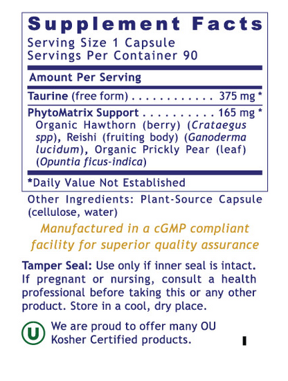 Premier Research Labs | Taurine Blend, Premier – Taurine for Cardiovascular, Gallbladder & Liver Support