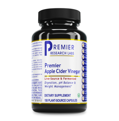 Apple Cider Vinegar, Premier – Organic ACV Capsules for Digestive & pH Support