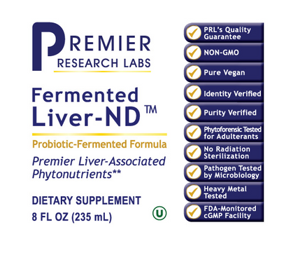 Liver-ND™ – Fermented Milk Thistle & Turmeric for Liver & Detoxification Support