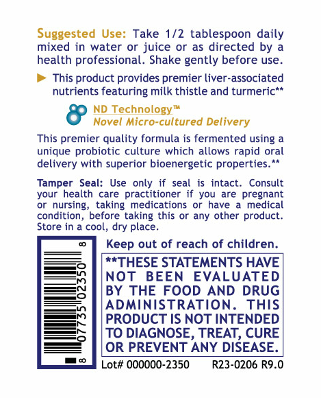 Liver-ND™ – Fermented Milk Thistle & Turmeric for Liver & Detoxification Support