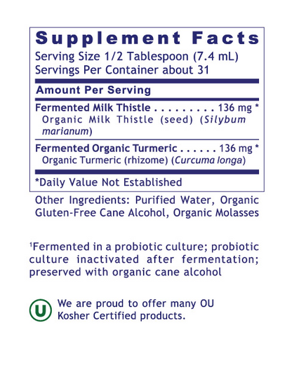 Liver-ND™ – Fermented Milk Thistle & Turmeric for Liver & Detoxification Support