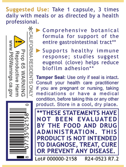 Paratosin™ – Botanical Gut & Immune Support with Clove, Reishi & Olive Leaf