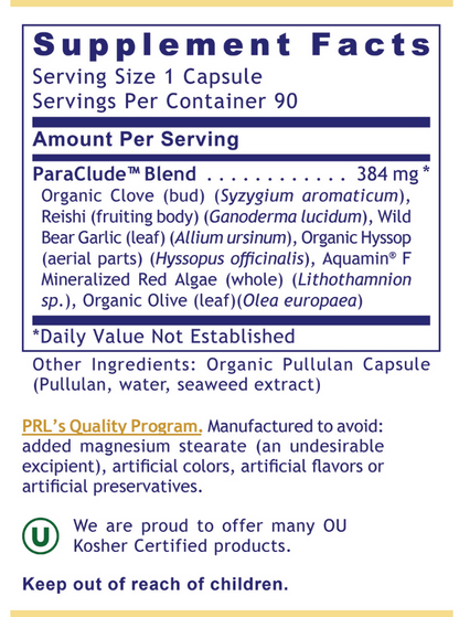 Paratosin™ – Botanical Gut & Immune Support with Clove, Reishi & Olive Leaf