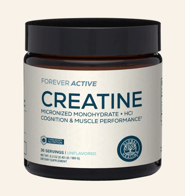 Forever Active Creatine | Creatine Monohydrate & HCl for Strength, Energy & Recovery