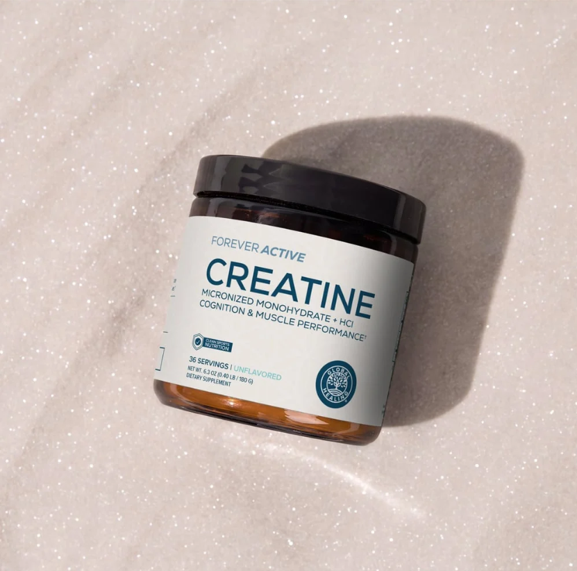 Forever Active Creatine | Creatine Monohydrate & HCl for Strength, Energy & Recovery