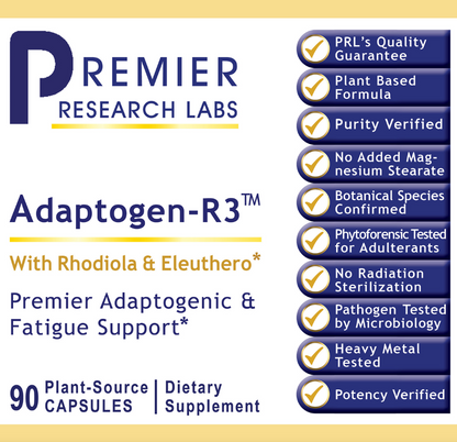 Adaptogen-R3™ | Adaptogenic Stress, Energy & Resilience Support – Premier Research Labs