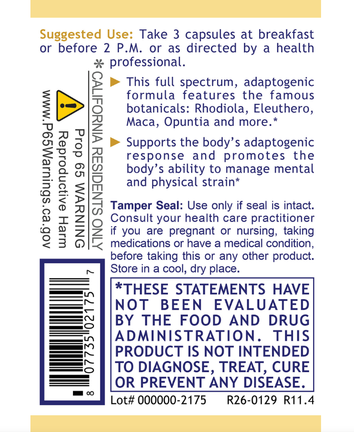 Adaptogen-R3™ | Adaptogenic Stress, Energy & Resilience Support – Premier Research Labs