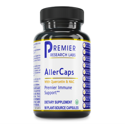 AllerCaps™ Allergy Support Supplement | Seasonal Allergy & Immune Support – Premier Research Labs