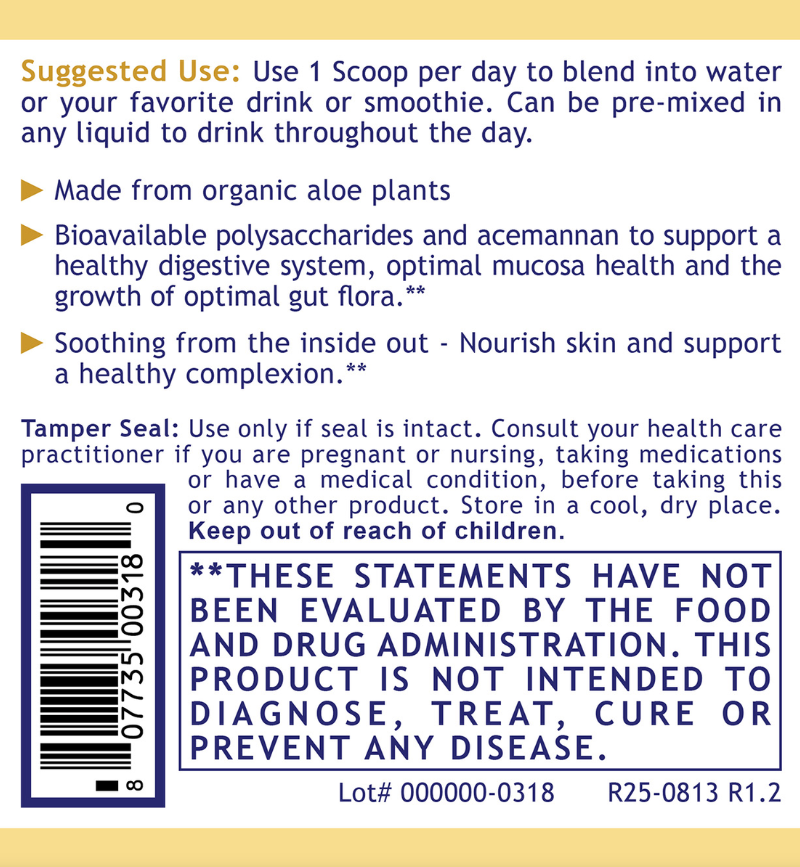 Organic Aloe Vera Powder, Mixed Berry | Digestive & Gut Health Support – Premier Research Labs