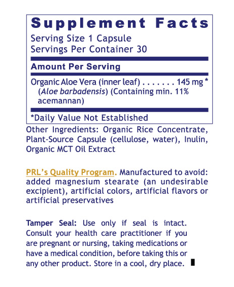Premier Aloe™ Organic Aloe Vera Supplement | Digestive & Gut Health Support – Premier Research Labs