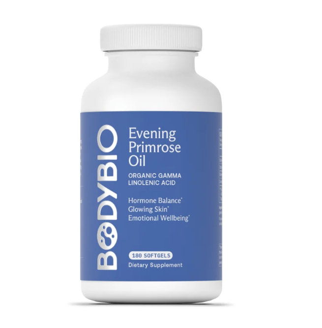 BodyBio Evening Primrose Oil | GLA & Omega-6 Support