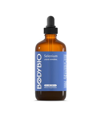 BodyBio Selenium-8 Liquid Mineral | Antioxidant & Thyroid Support