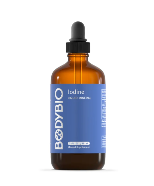 BodyBio Liquid Iodine | Thyroid & Immune Support