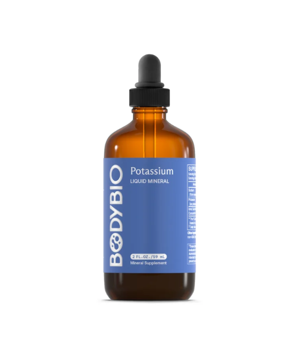 BodyBio Liquid Potassium Supplement | Ionic Potassium & Mineral Support