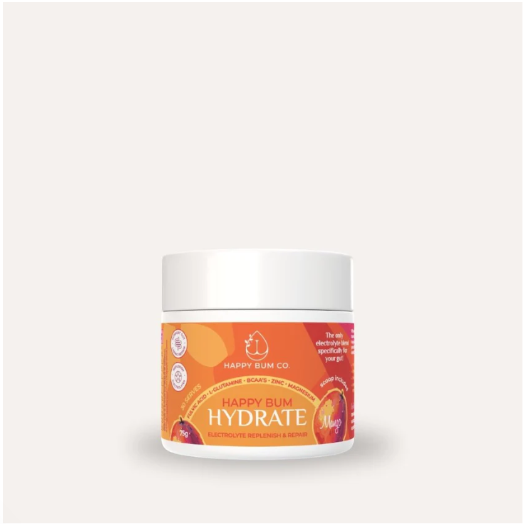 Happy Bum Hydrate – Gut-Loving Electrolyte Replenishment
