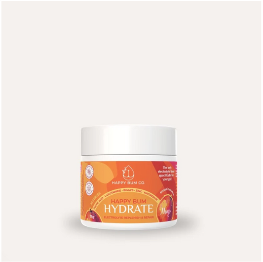 Happy Bum Hydrate – Gut-Loving Electrolyte Replenishment