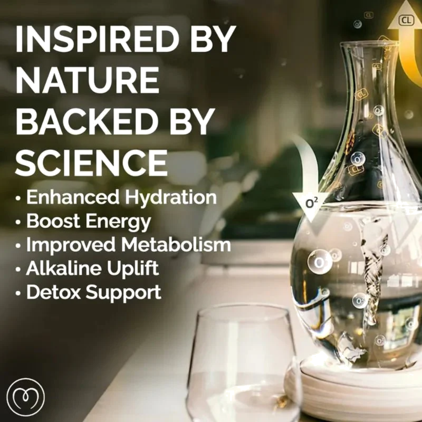 Mayu Swirl Structured Water Carafe