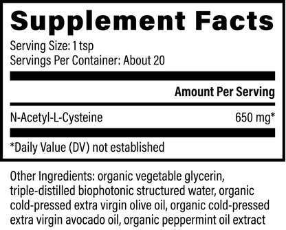 NAC (N-Acetyl Cysteine) – Liver Detox & Antioxidant Support
