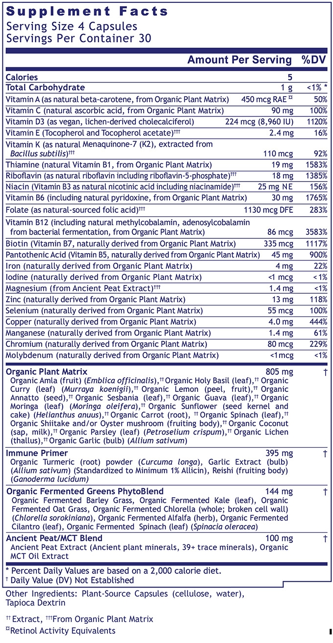 Premier Research Labs| Multi-Vitamin – Comprehensive Daily Multivitamin for Energy, Immune & Whole-Body Wellness