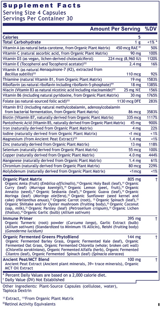 Premier Research Labs| Multi-Vitamin – Comprehensive Daily Multivitamin for Energy, Immune & Whole-Body Wellness